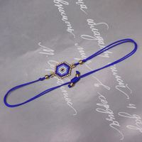 Simple Style Commute Geometric Glass Handmade Couple Bracelets sku image 2