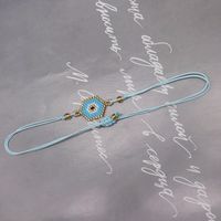 Simple Style Commute Geometric Glass Handmade Couple Bracelets sku image 1