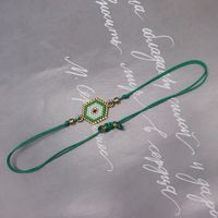 Simple Style Commute Geometric Glass Handmade Couple Bracelets sku image 4