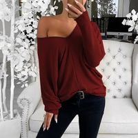Fashion New V-neck Sweater Women's Long-sleeved Top Wholesale main image 3