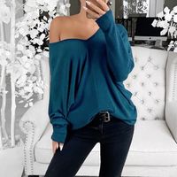 Fashion New V-neck Sweater Women's Long-sleeved Top Wholesale main image 6