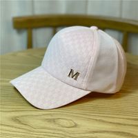Unisex Casual Simple Style Letter Embroidery Metal Button Curved Eaves Short Brim Baseball Cap main image 9