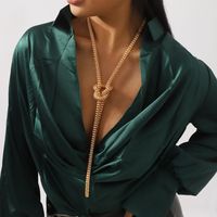 Casual Sexy Knot Alloy Unisex Necklace main image 4