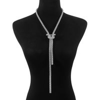Casual Sexy Knot Alloy Unisex Necklace sku image 2