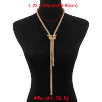 Casual Sexy Knot Alloy Unisex Necklace main image 2