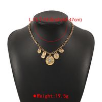 Vintage Style Vacation Star Moon Alloy Natural Stone Women's Pendant Necklace main image 2