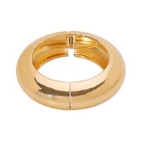 Modern Style Simple Style Solid Color Alloy Women's Bangle main image 6