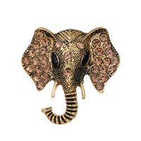 Style Classique Animal Dauphin Cheval Alliage Incruster Strass Unisexe Broches sku image 4