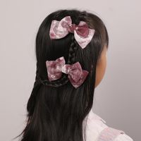 Women's Cute Sweet Bow Knot Alloy Cloth Hair Clip main image 3