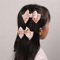 Women's Cute Sweet Bow Knot Alloy Cloth Hair Clip main image 4