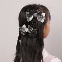 Women's Cute Sweet Bow Knot Alloy Cloth Hair Clip main image 5
