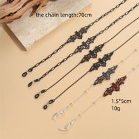 Retro Streetwear Bat Alloy Women's Men's Glasses Chain main image 3