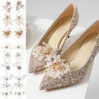 Flower Shoe Accessories Alloy Winter Summer Spring Shoe Buckle main image 1