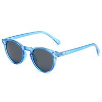 Retro Simple Style Solid Color Tac Round Frame Full Frame Men's Sunglasses sku image 9