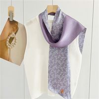 Women's Elegant Simple Style Bird Silk Printing Scarf sku image 1
