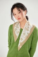 Women's Elegant Simple Style Printing Cotton Blend Printing Bandanas sku image 8