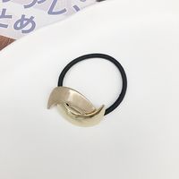 Women's Simple Style Moon Alloy Rubber Band Hair Tie sku image 1