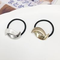 Women's Simple Style Moon Alloy Rubber Band Hair Tie main image 3