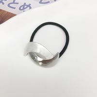 Women's Simple Style Moon Alloy Rubber Band Hair Tie sku image 2
