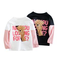 Cute Simple Style Cartoon Cotton T-shirts & Blouses main image 1