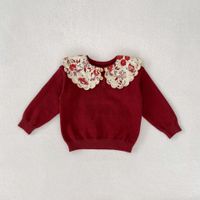 Princess Cute Pastoral Flower Cotton Hoodies & Sweaters sku image 1