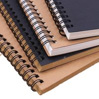 1 Piece Solid Color Class Learning Lectures Paper Classical Pastoral Notebook main image 4