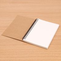 1 Piece Solid Color Class Learning Lectures Paper Classical Pastoral Notebook sku image 3