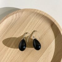 1 Pair Sweet Water Droplets Plating Copper Drop Earrings sku image 1