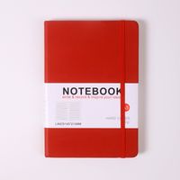 1 Piece Solid Color Class Learning Paper Cute Notebook sku image 1