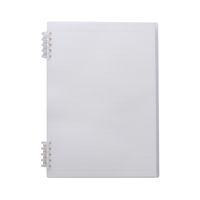 1 Piece Solid Color Class Learning Paper Casual Loose Spiral Notebook main image 4