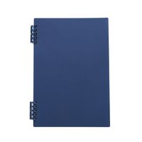 1 Piece Solid Color Class Learning Paper Casual Loose Spiral Notebook sku image 3