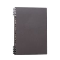 1 Piece Solid Color Class Learning Paper Casual Loose Spiral Notebook sku image 5
