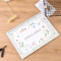 1 Piece Letter Class Learning Paper Cute Notebook sku image 1