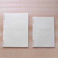 1 Piece Solid Color Class Learning Paper Casual Loose Spiral Notebook main image 3