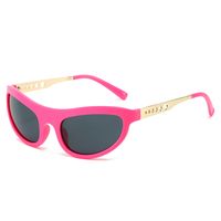 Fashion Geometric Pc Cat Eye Full Frame Women's Sunglasses sku image 4
