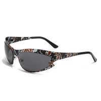 Sports Camouflage Pc Special-shaped Mirror Full Frame Men's Sunglasses sku image 6