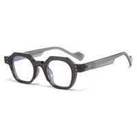 Simple Style Streetwear Solid Color Pc Polygon Rivet Full Frame Men's Sunglasses sku image 6