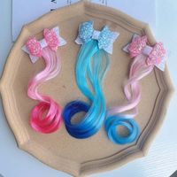 Girl's Simple Style Classic Style Bow Knot Cloth Patchwork Hair Clip main image 1