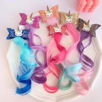 Girl's Simple Style Classic Style Bow Knot Cloth Hair Clip main image 1