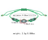 Einfacher Stil Teufels Auge Legierung Unisex Kordelzug Armbänder main image 2