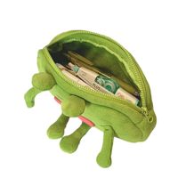 Frog Pv Velvet Class Learning Cartoon Style Funny Pencil Case main image 4