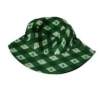 Unisex Simple Style Classic Style Shamrock Printing Eaveless Bucket Hat main image 4