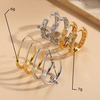 1 Pair Luxurious Solid Color Plating Inlay Copper Zircon 14k Gold Plated Ear Studs main image 9