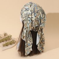 Femmes Style Vintage Style Ethnique Bloc De Couleur Sans Gouttière Foulard main image 5