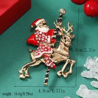 Simple Style Classic Style Animal Alloy Inlay Rhinestones Unisex Brooches 1 Piece sku image 9