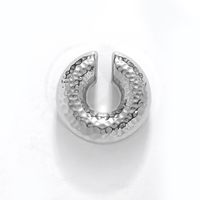 1 Piece Retro Punk Simple Style Solid Color Polishing Stainless Steel Ear Cuffs sku image 2