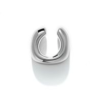1 Piece Retro Punk Simple Style Solid Color Polishing Stainless Steel Ear Cuffs sku image 4
