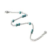 Retro Solid Color Alloy Women's Anklet main image 4