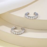 Simple Style Classic Style Heart Shape Alloy Inlay Zircon Women's Rings main image 5