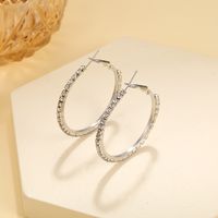 1 Pair Simple Style Classic Style Heart Shape Inlay Alloy Zircon Earrings sku image 2